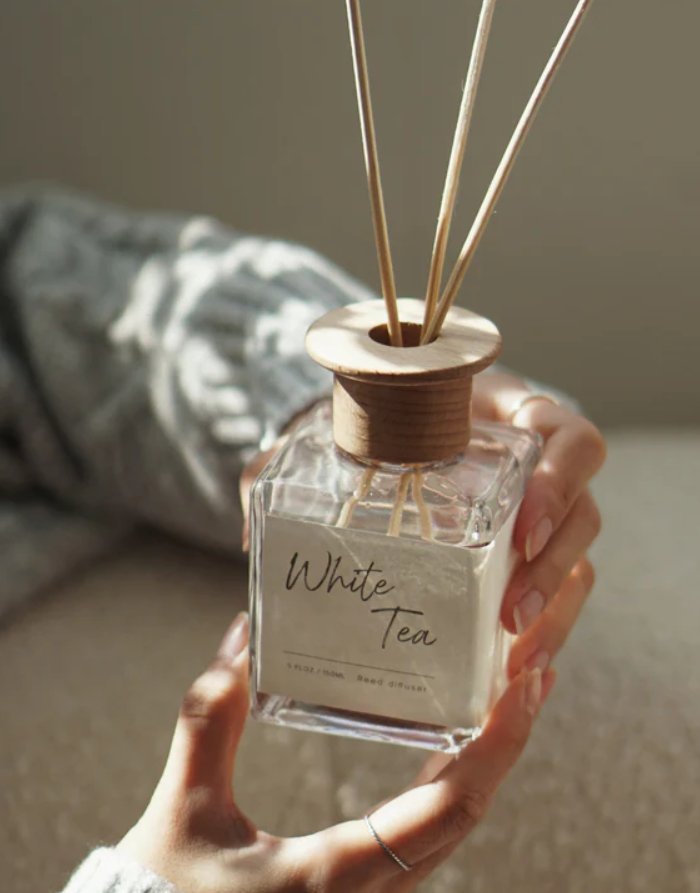 原木藤枝香薰 - 白茶